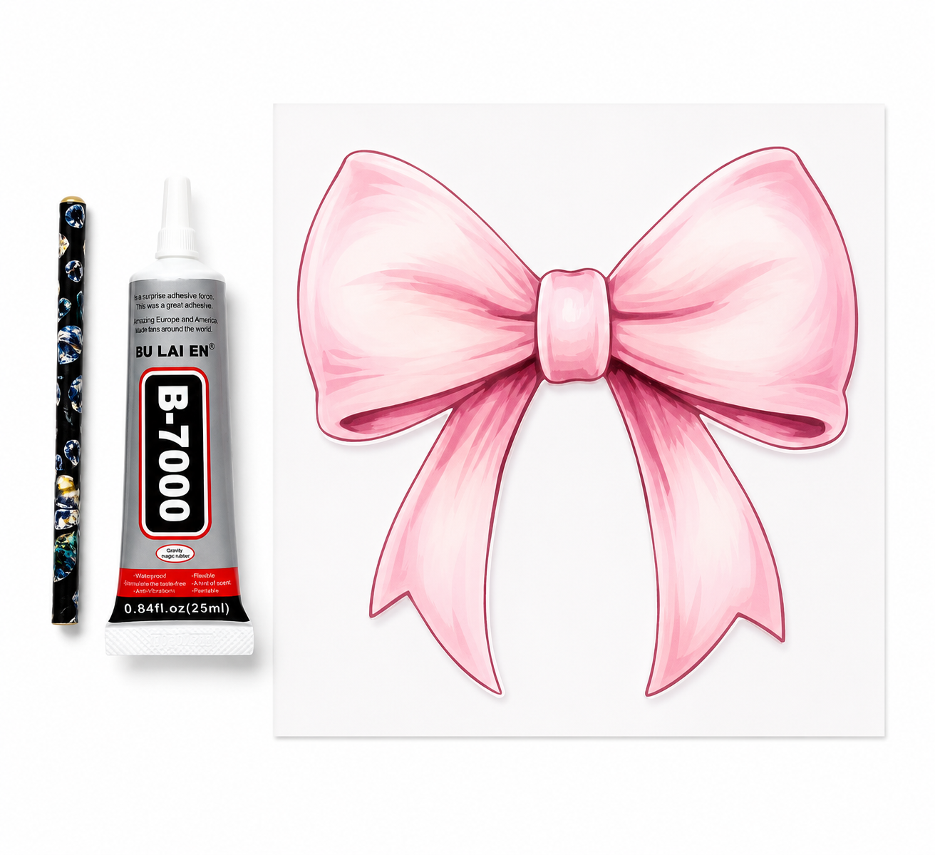 Acrylic Bow Sparkle Diamond Art Kit