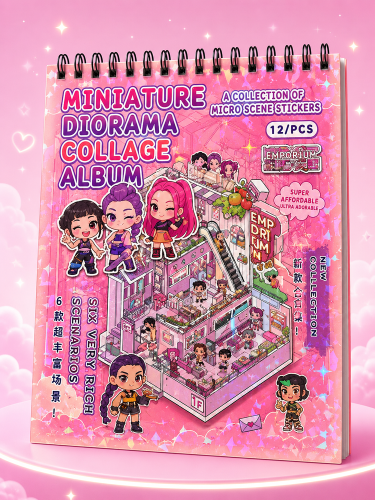 3D Sticker Book