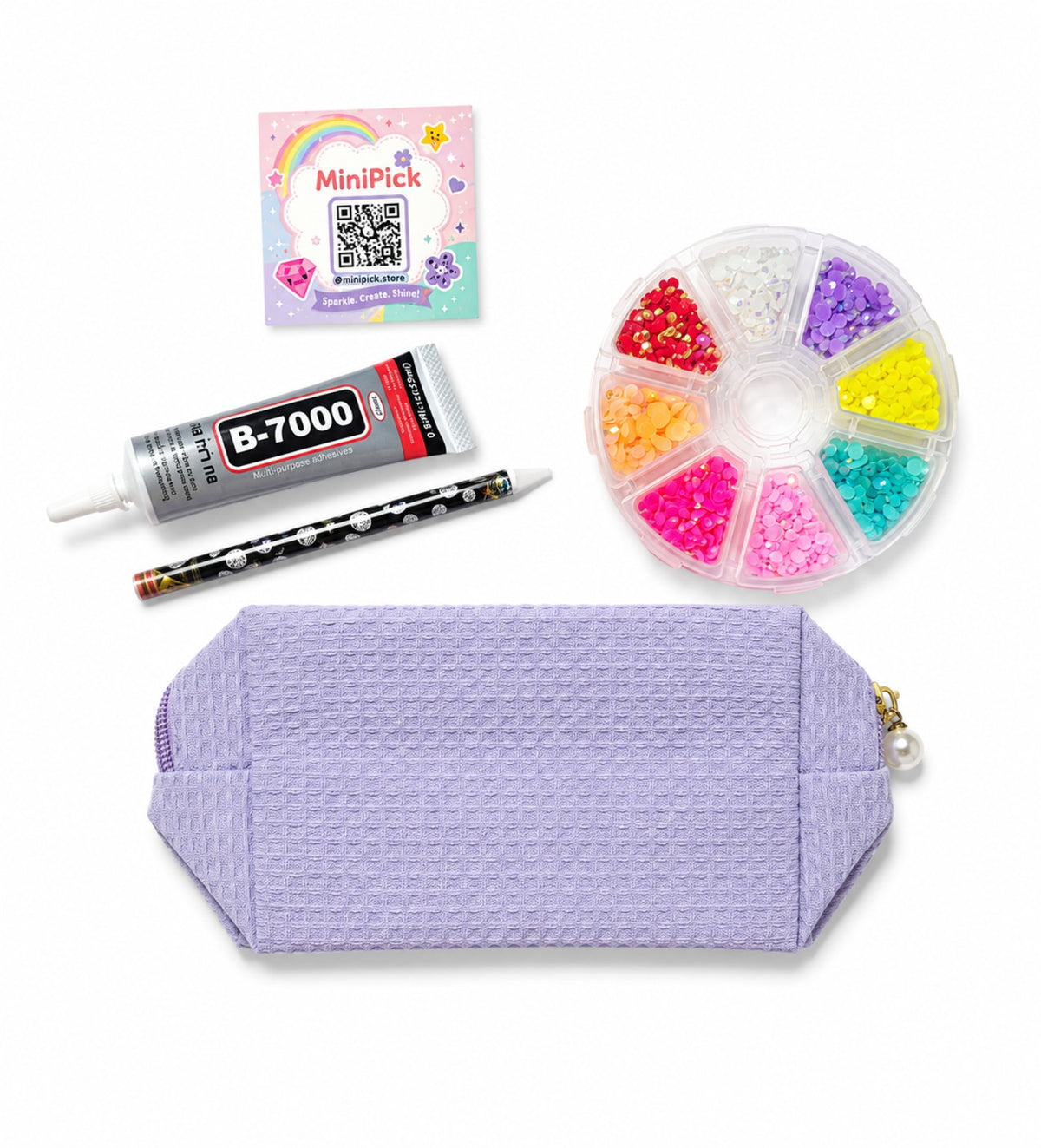 Bedazzling Pencil Case Kit