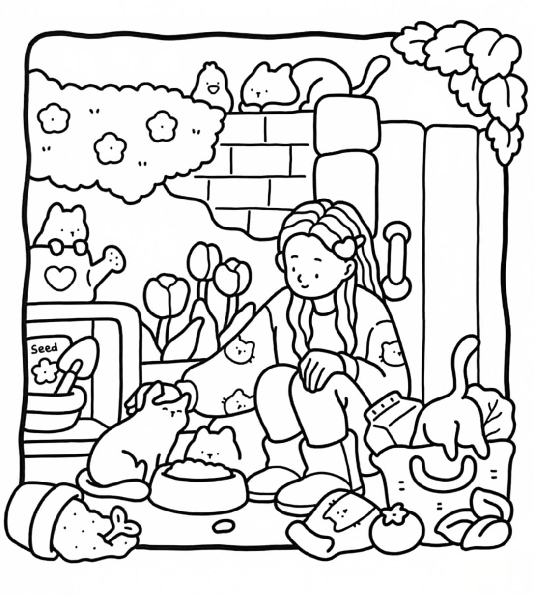 offer 4 Coloring books