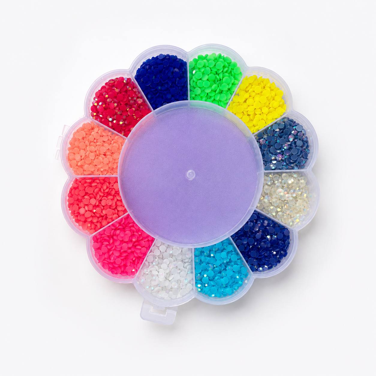 Sparkle Diamond Art Kit – 12 Colors ✨