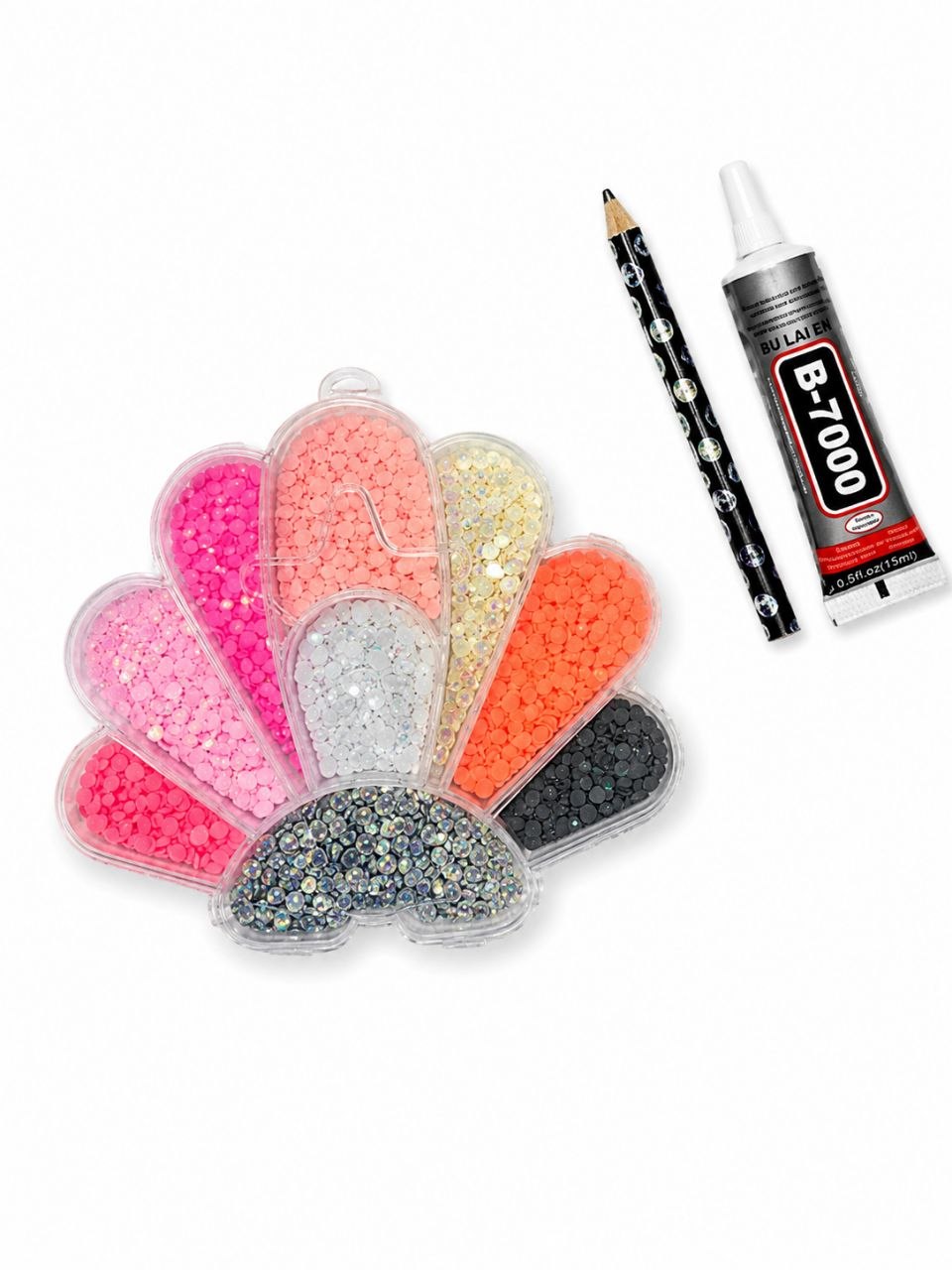 Seashell Sparkle Diamond Art Kit – 9 Colors