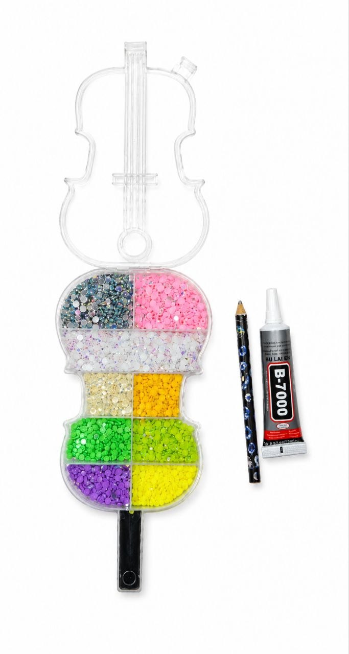 Guitar Sparkle Diamond Art Kit –11 Colors