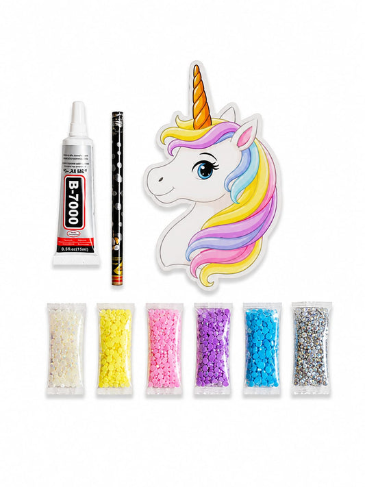 Unicorn Acrylic Bedazzling Frame 🦄🌈