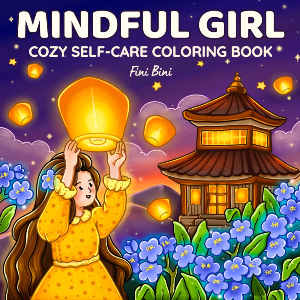 Mindful Girl  -Coloring Book