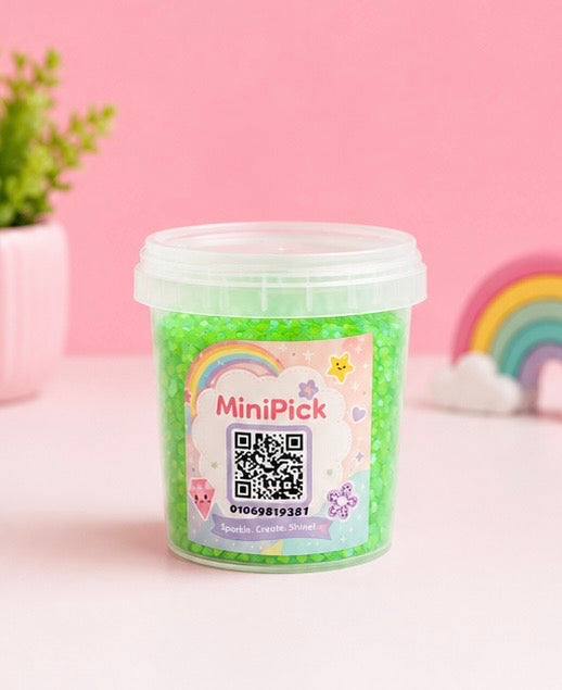 70 to 100 grams rhinestone container