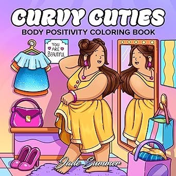 Curvey cuties coloring book