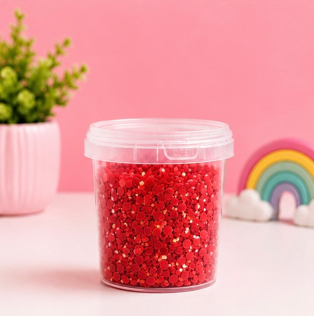 70 to 100 grams rhinestone container
