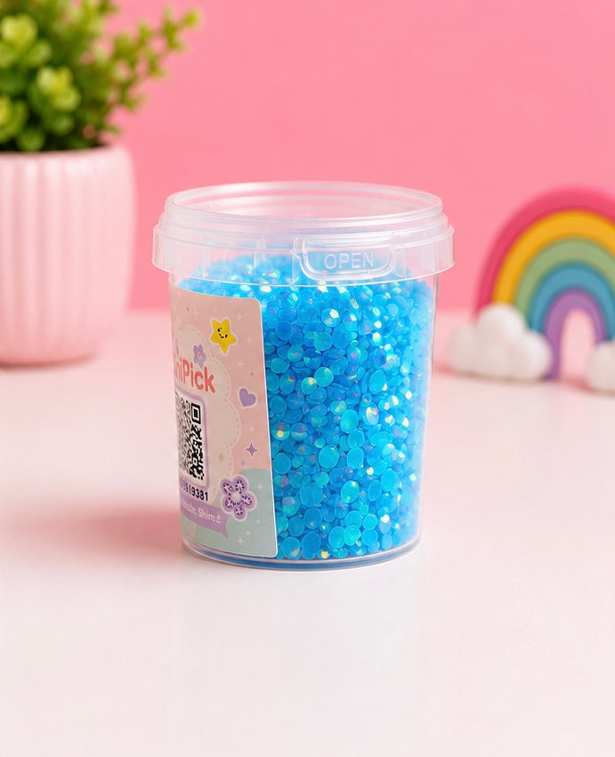 70 to 100 grams rhinestone container