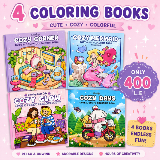offer 4 Coloring books