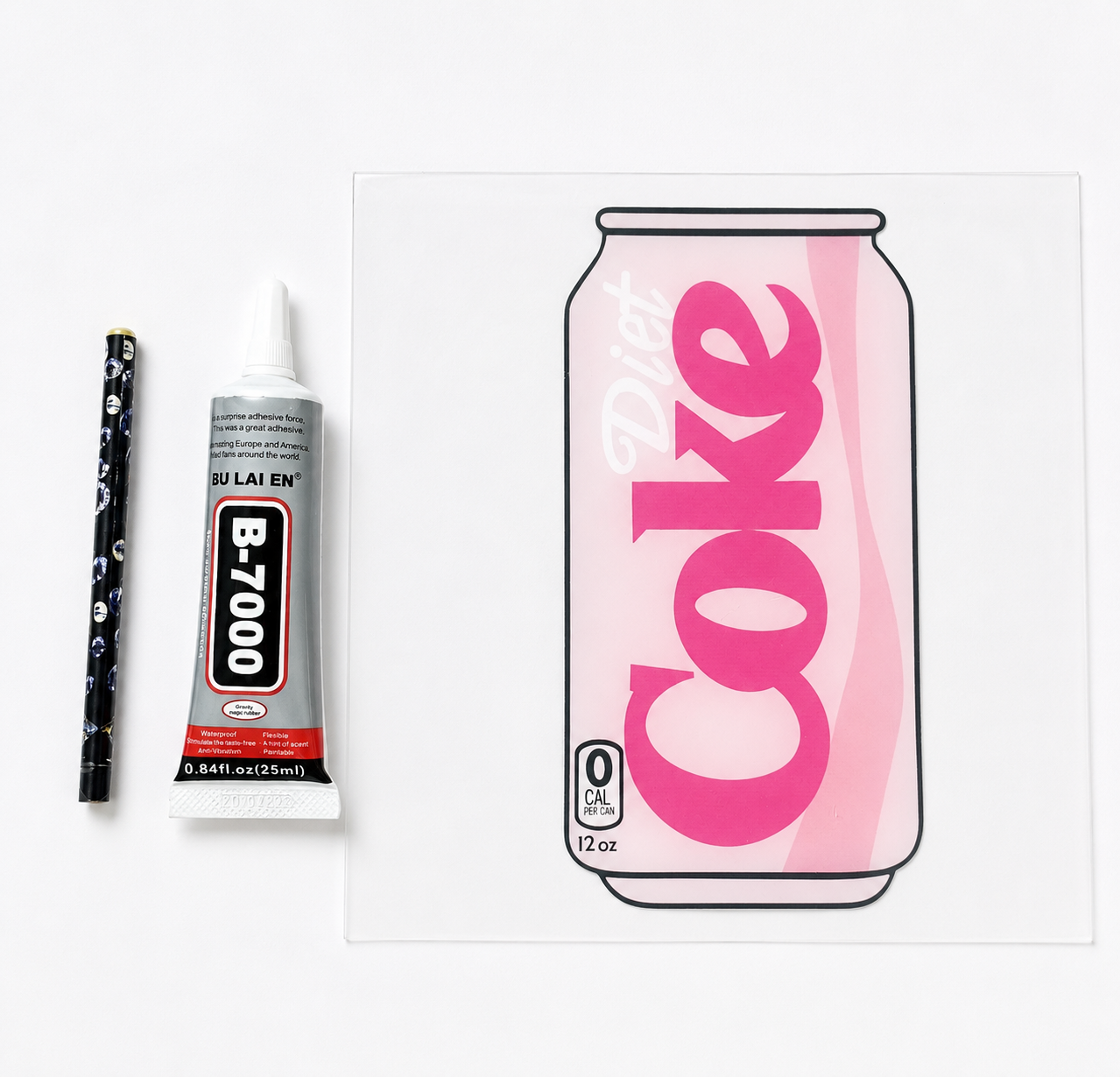Acrylic coke Sparkle Diamond Art Kit