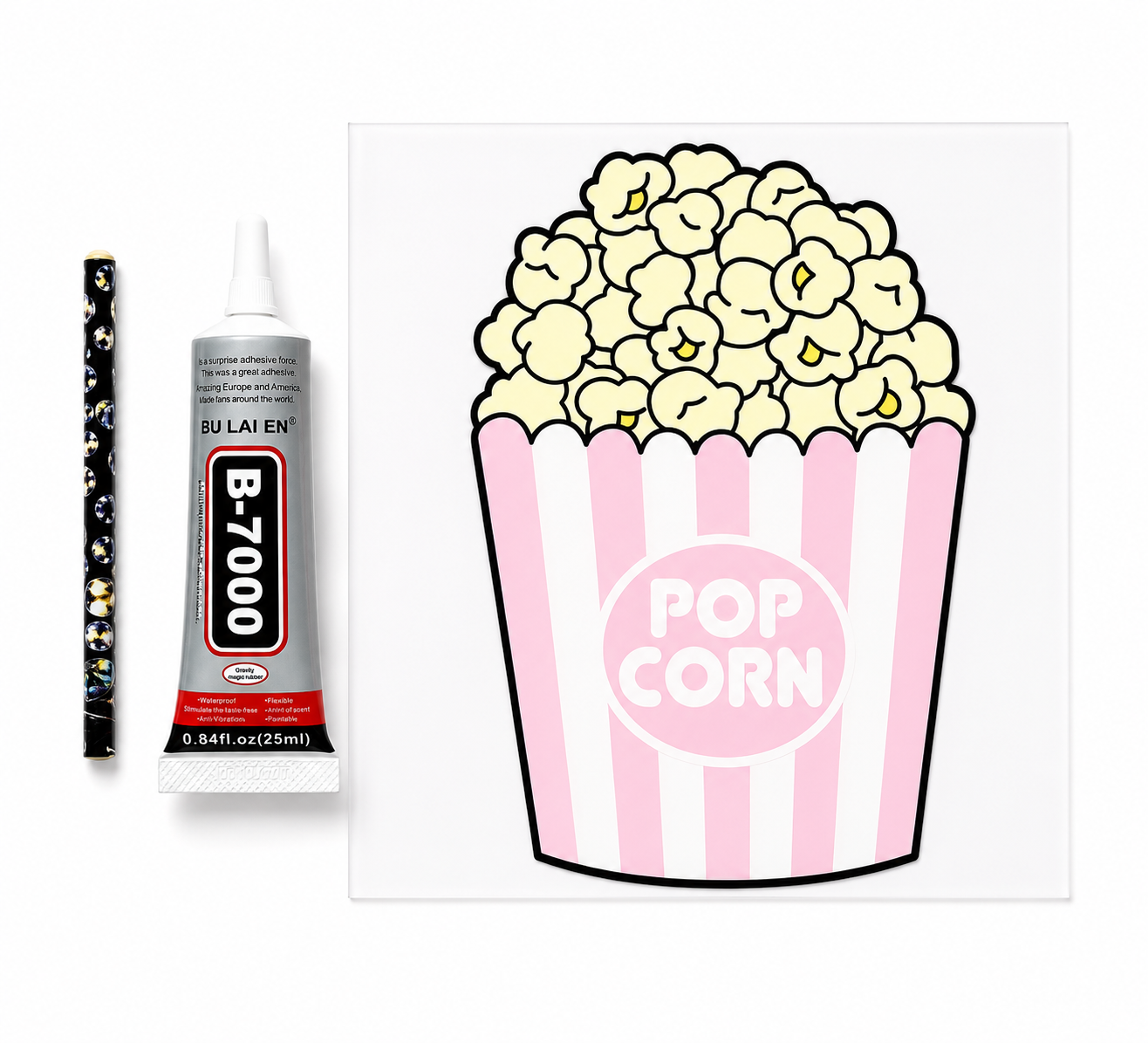 Acrylic Popcorn Sparkle Diamond Art Kit