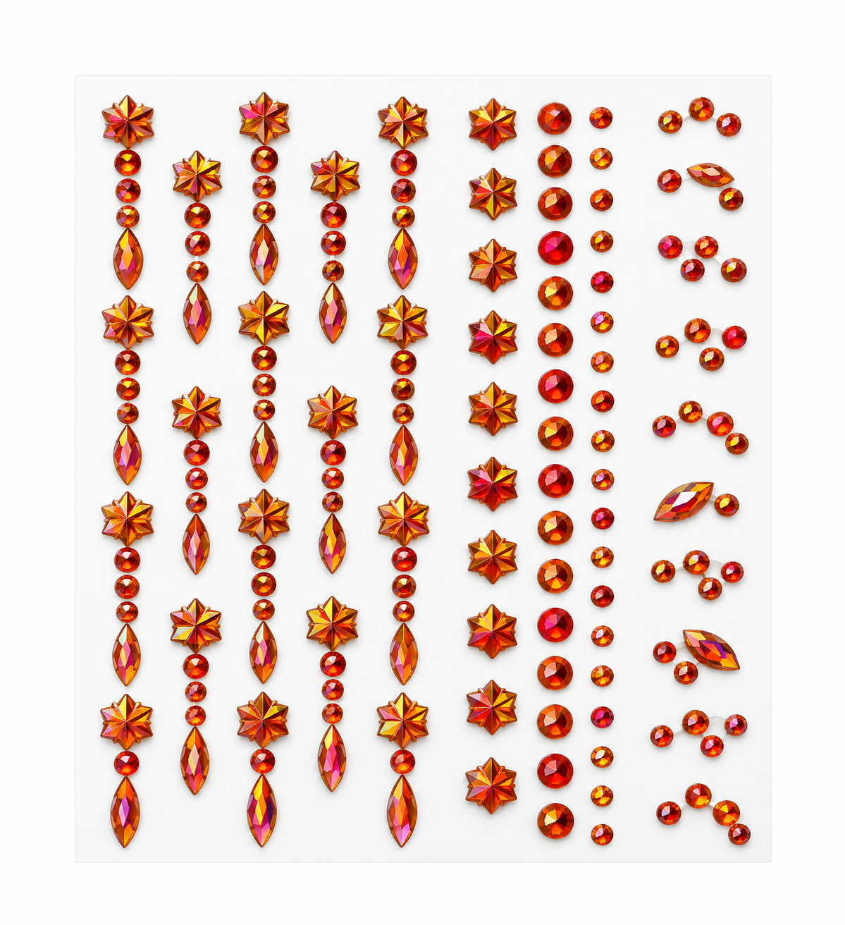 Rhinestone Sticker Sheet