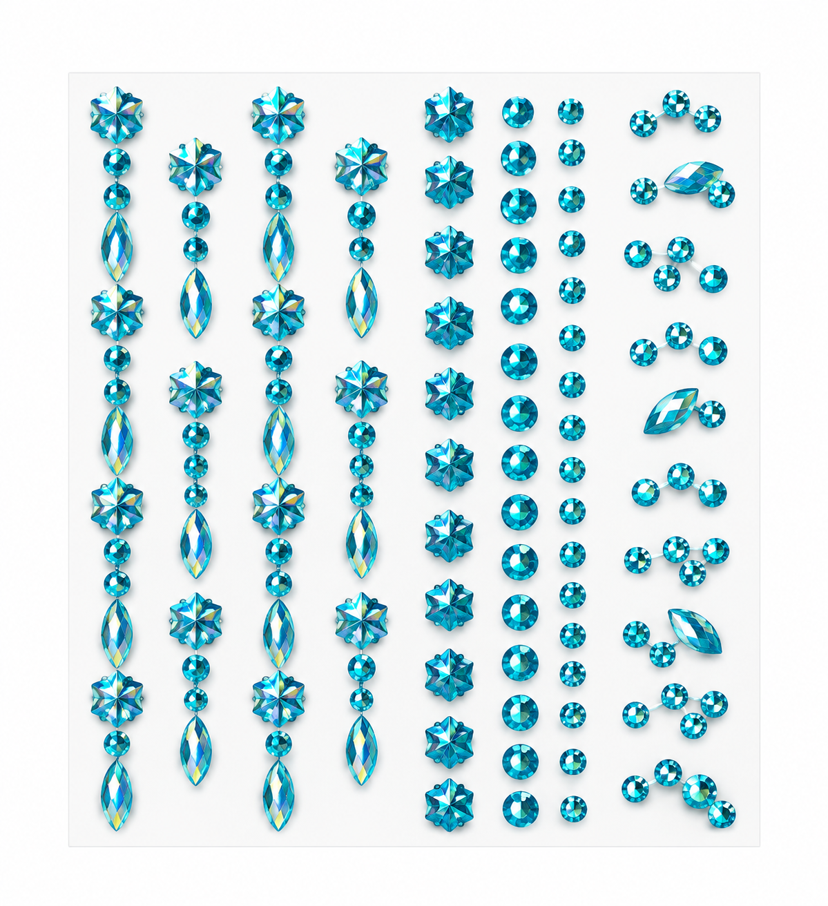 Rhinestone Sticker Sheet
