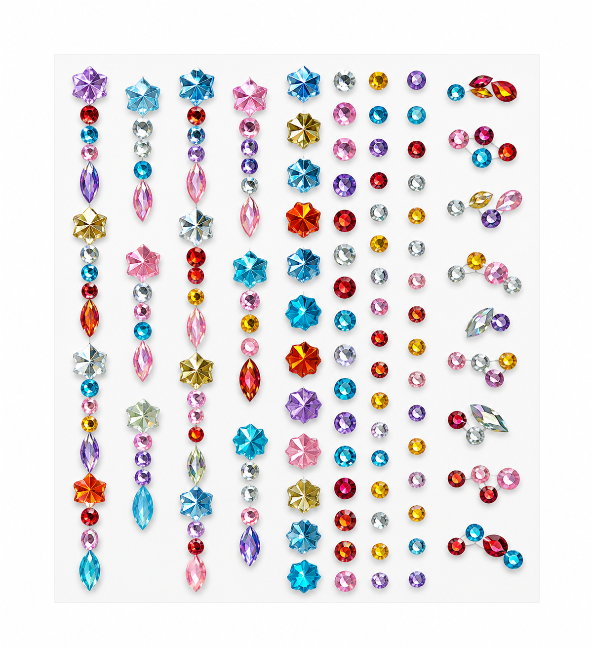 Rhinestone Sticker Sheet