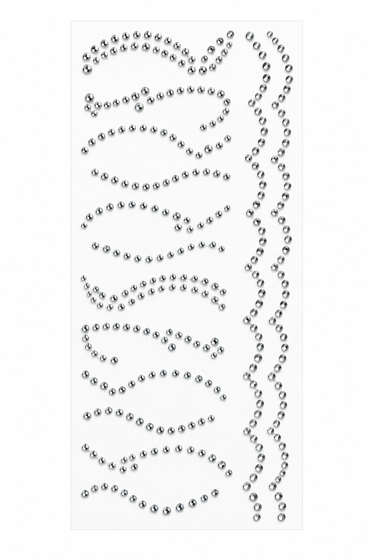 Rhinestone Sticker Sheet