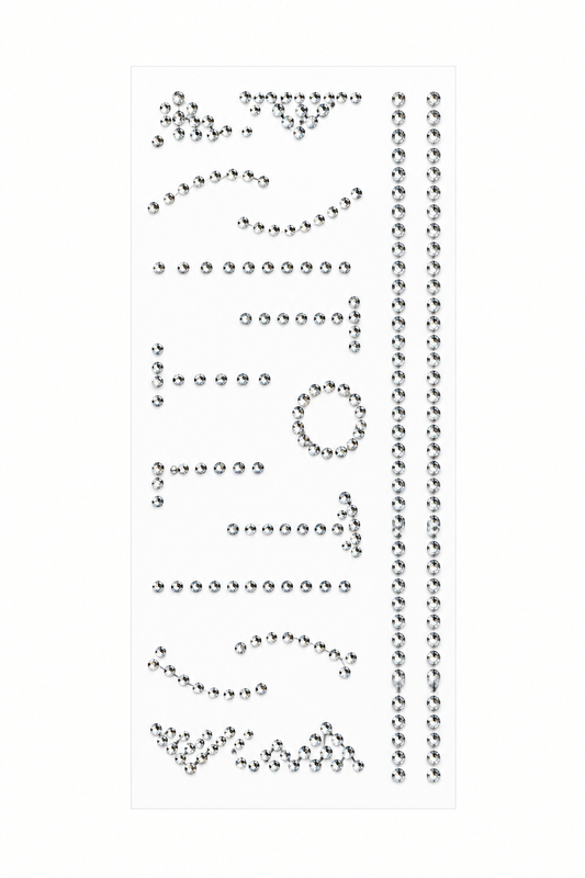 Rhinestone Sticker Sheet