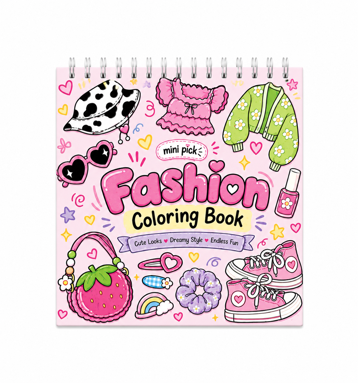fashion – Mini Coloring Book