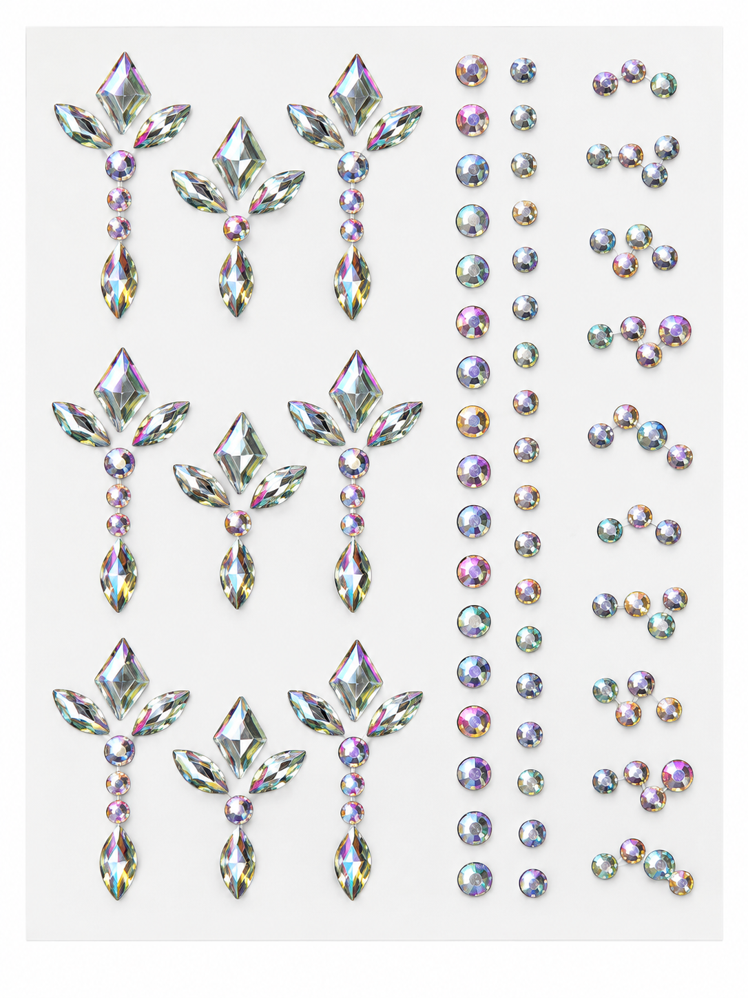 Rhinestone Sticker Sheet