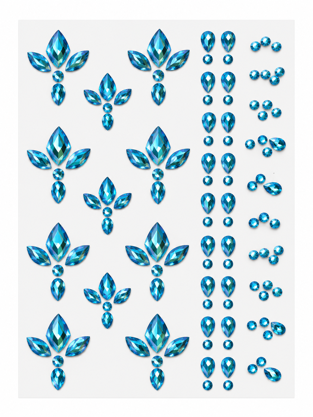 Rhinestone Sticker Sheet