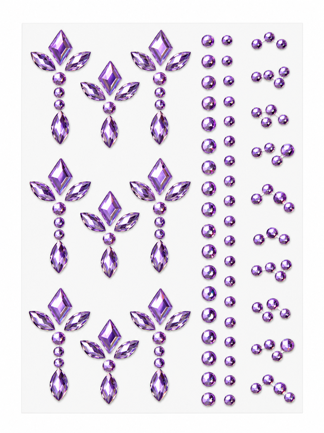 Rhinestone Sticker Sheet