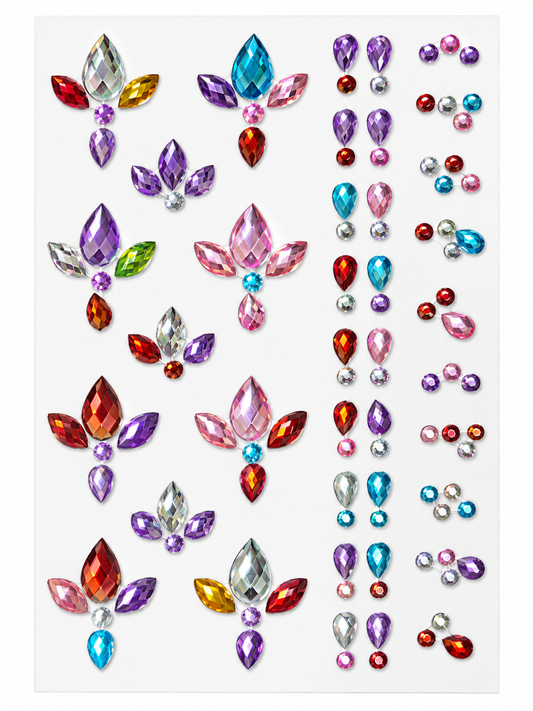 Rhinestone Sticker Sheet