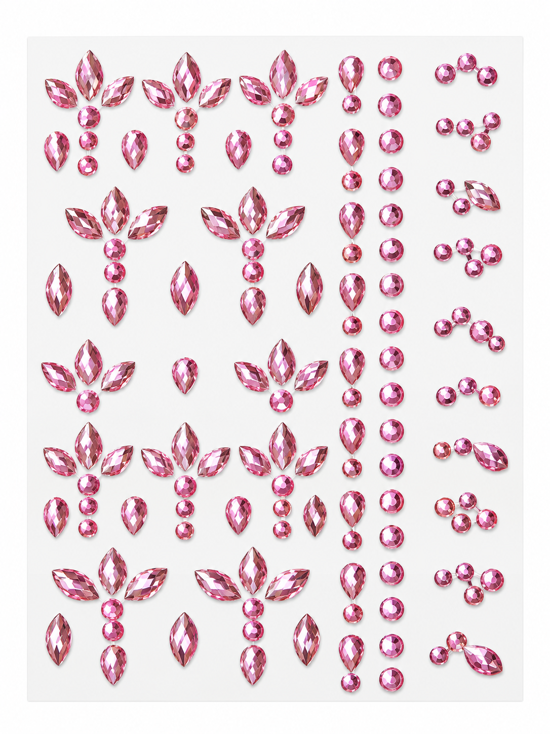 Rhinestone Sticker Sheet