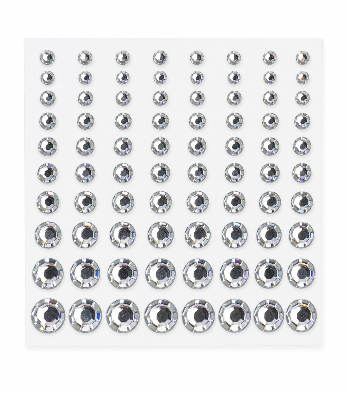 Iridescent Celestial Rhinestone Sticker Sheet