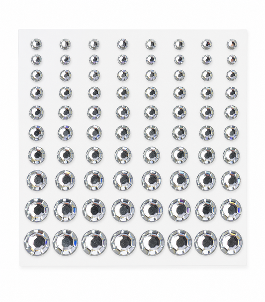 Iridescent Celestial Rhinestone Sticker Sheet