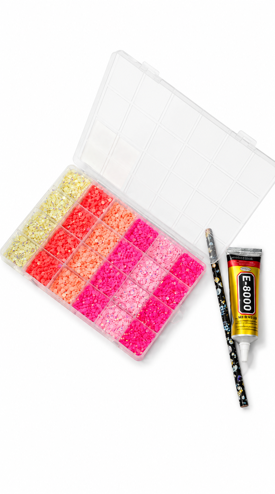 Pink Bedazzling Kit – 24Colors ✨
