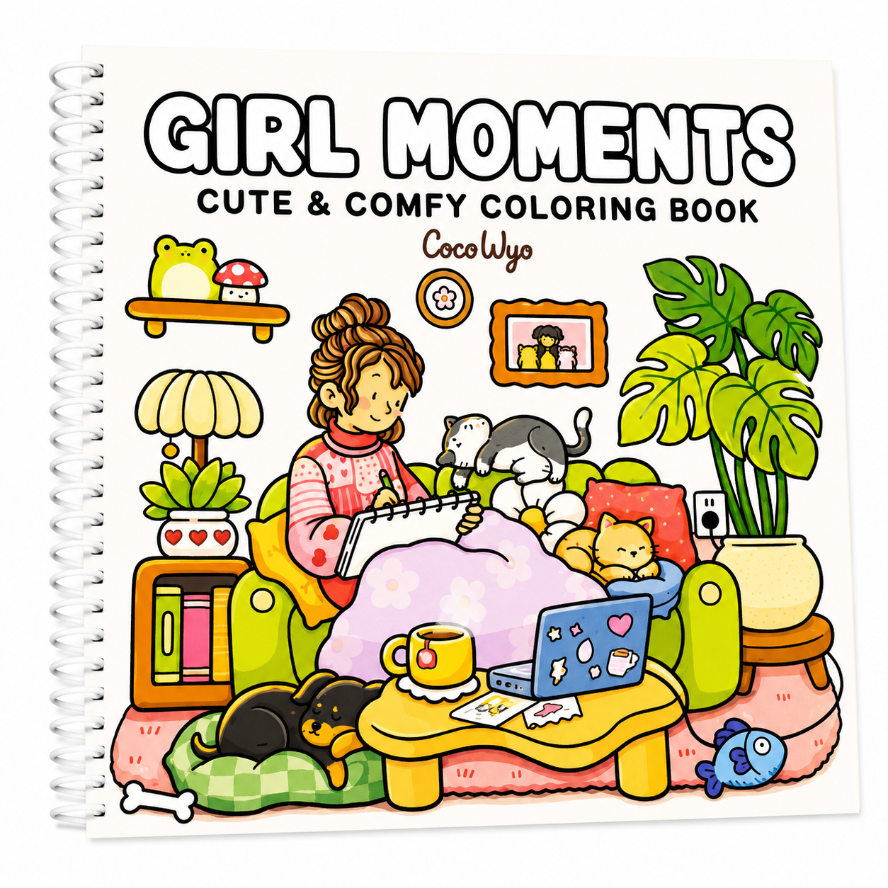 Offer C-  Coloring book with  80-color set.