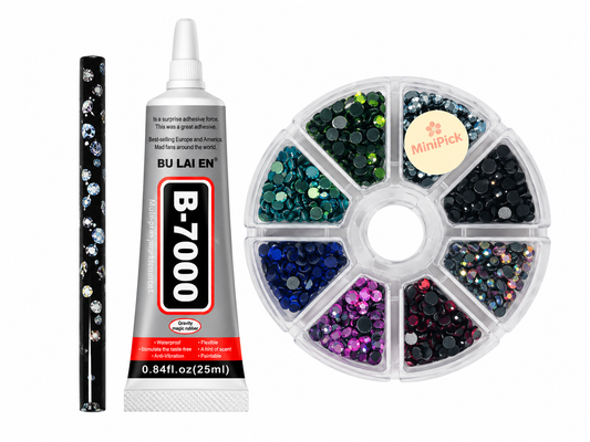 8 Colors Sparkle Diamond Art Kit