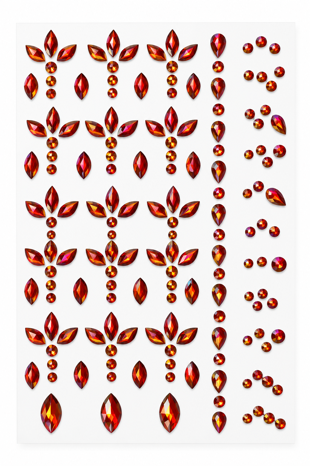 Rhinestone Sticker Sheet