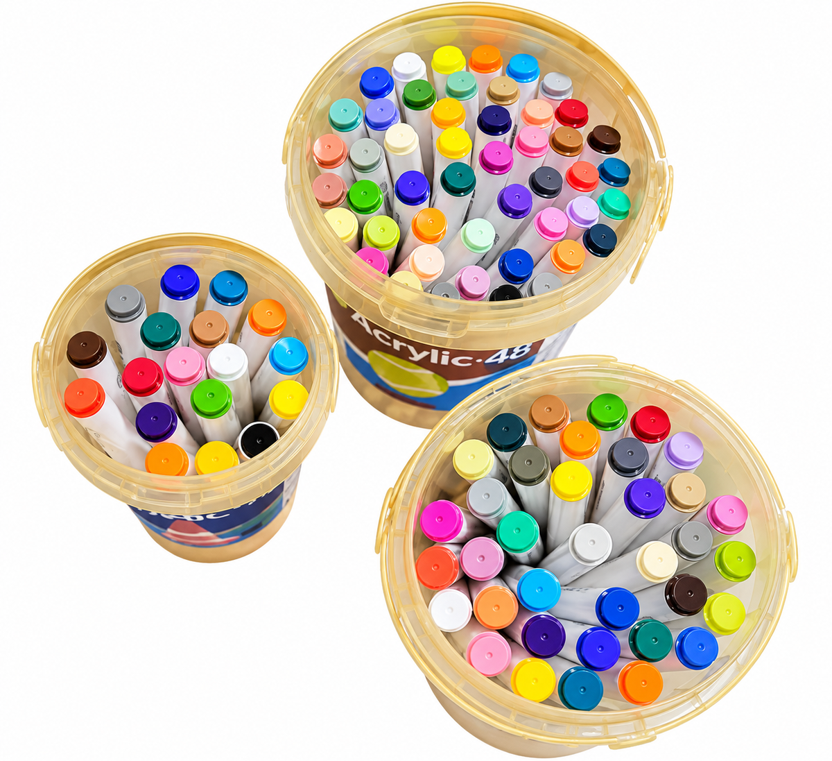 Acrylic Marker Set – 18/36/48 Colors