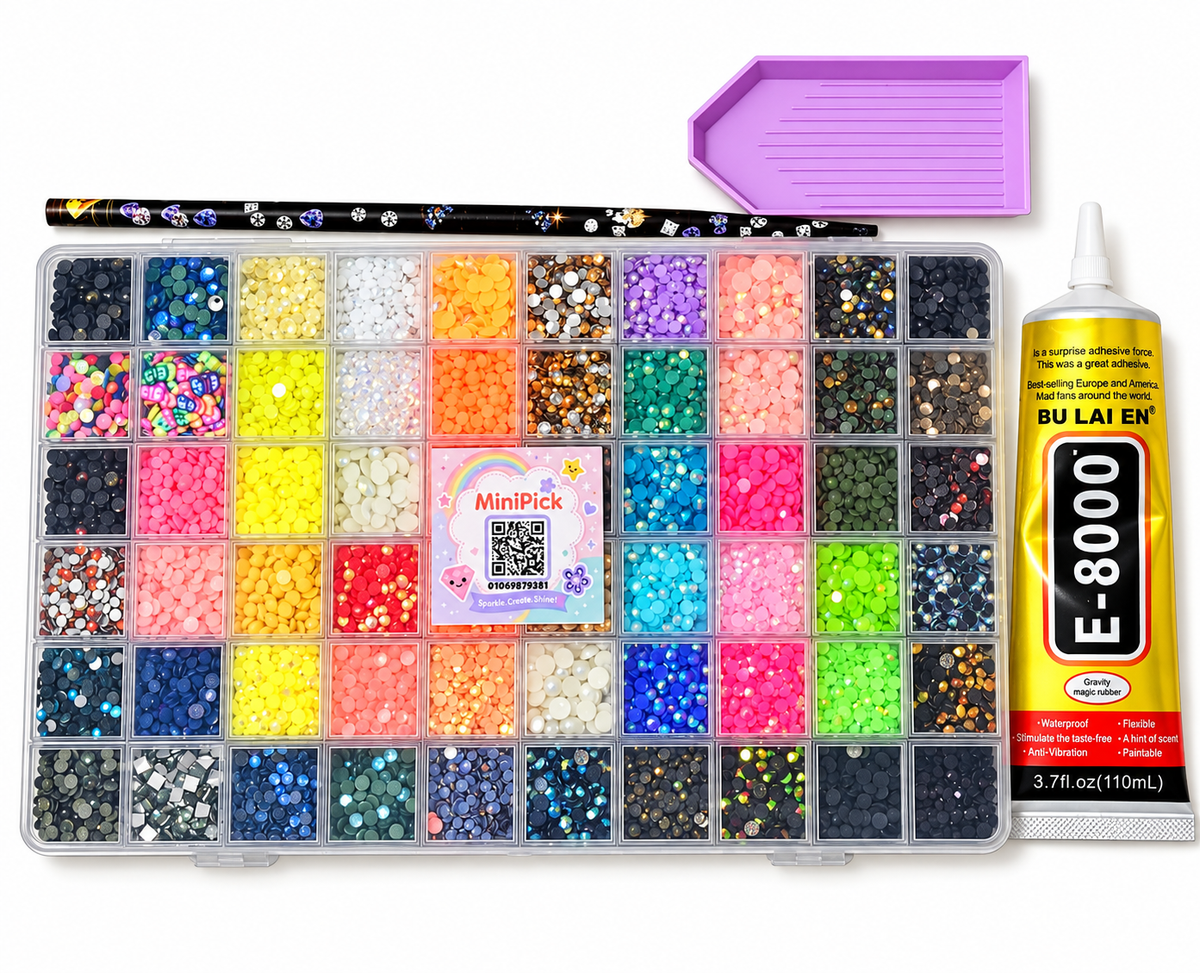 60 colors bedazzling kit
