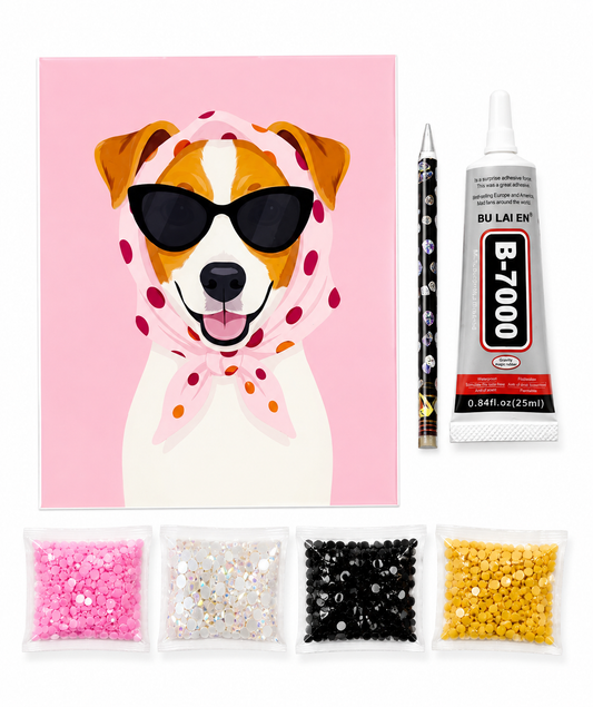 Cute Dog Diamond Art Kit 🐶