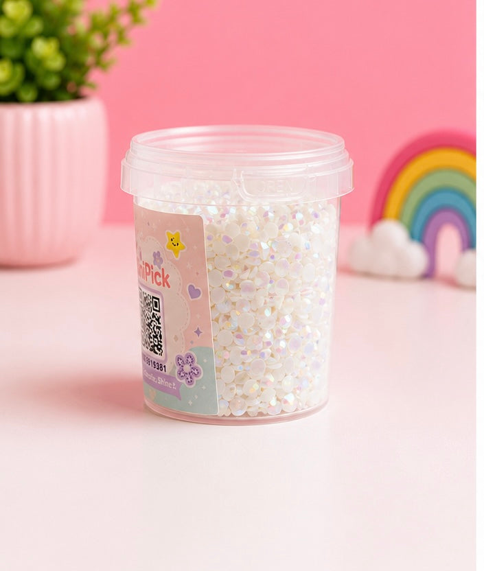 70 to 100 grams rhinestone container