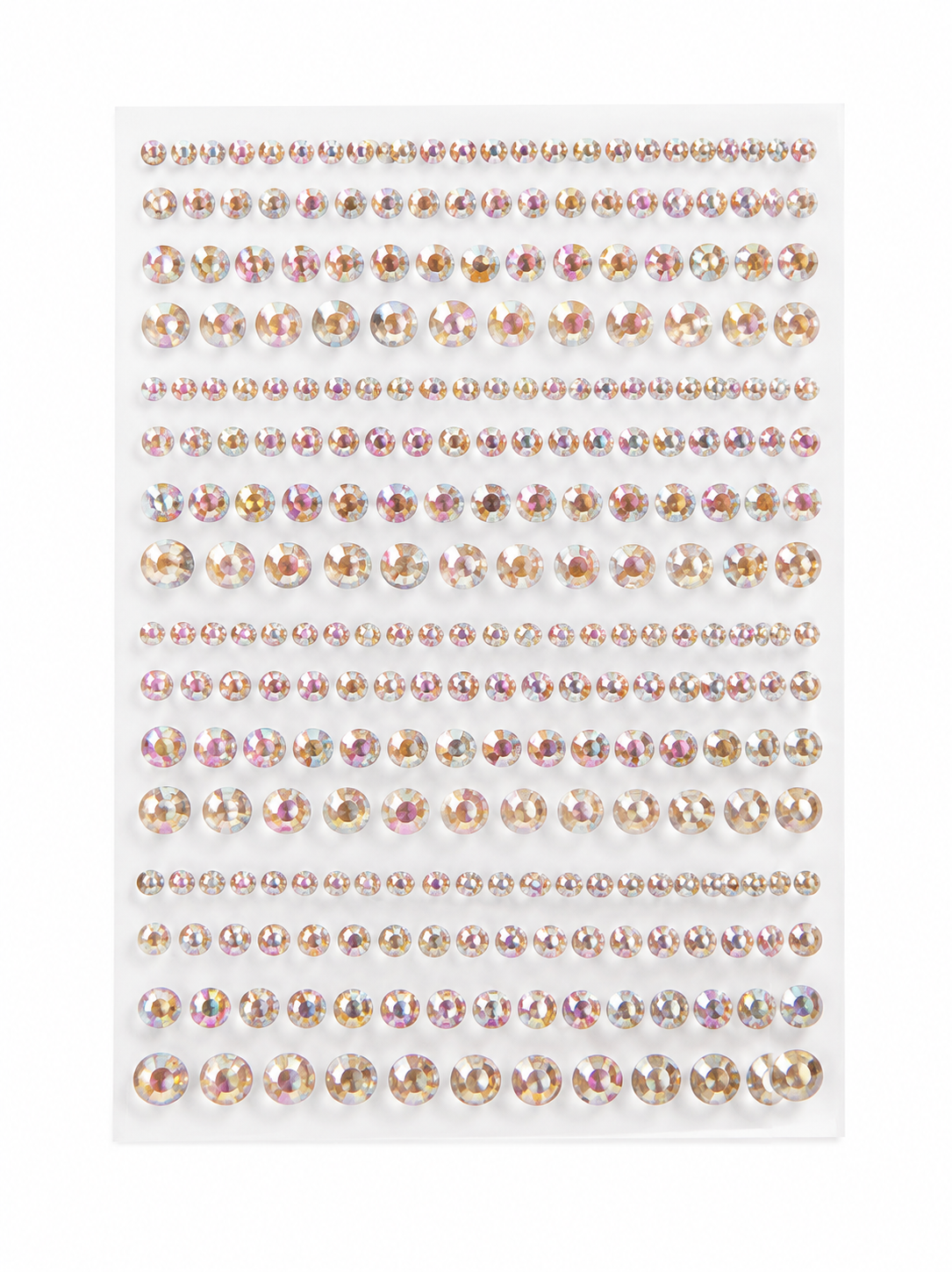 Iridescent Rhinestone Sticker