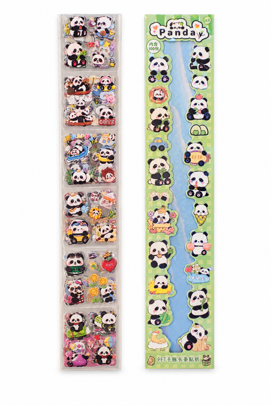 🐼 Panda Stickers – 100 Stickers
