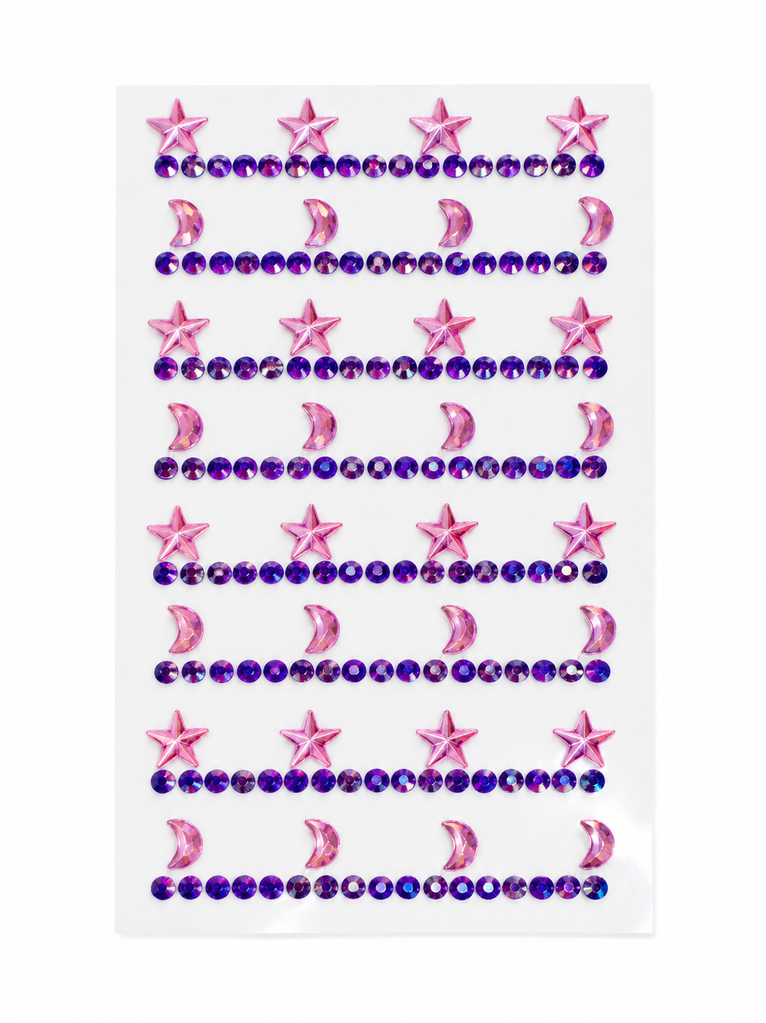 Celestial Iridescent Rhinestone Sticker Sheet