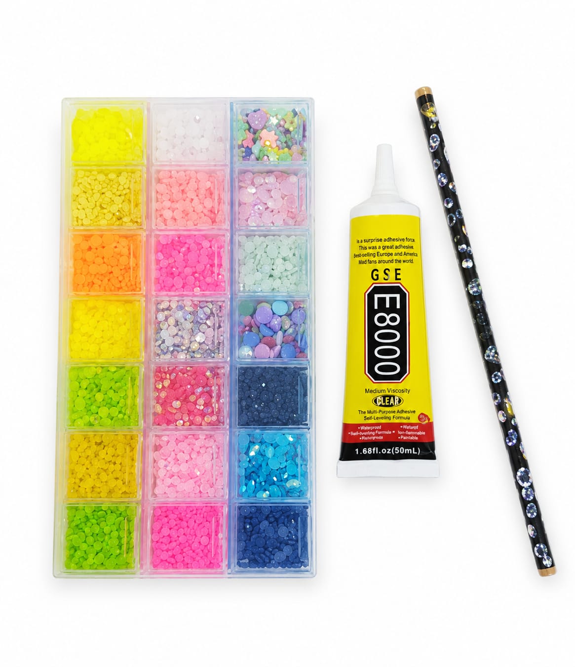 Biggest  Sparkle Diamond Art Kit –21 Colors