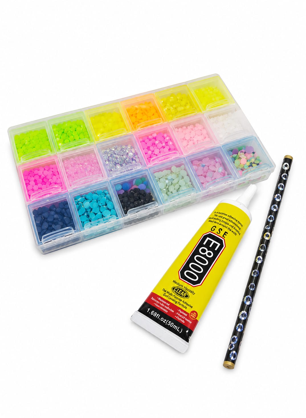 Biggest  Sparkle Diamond Art Kit –21 Colors