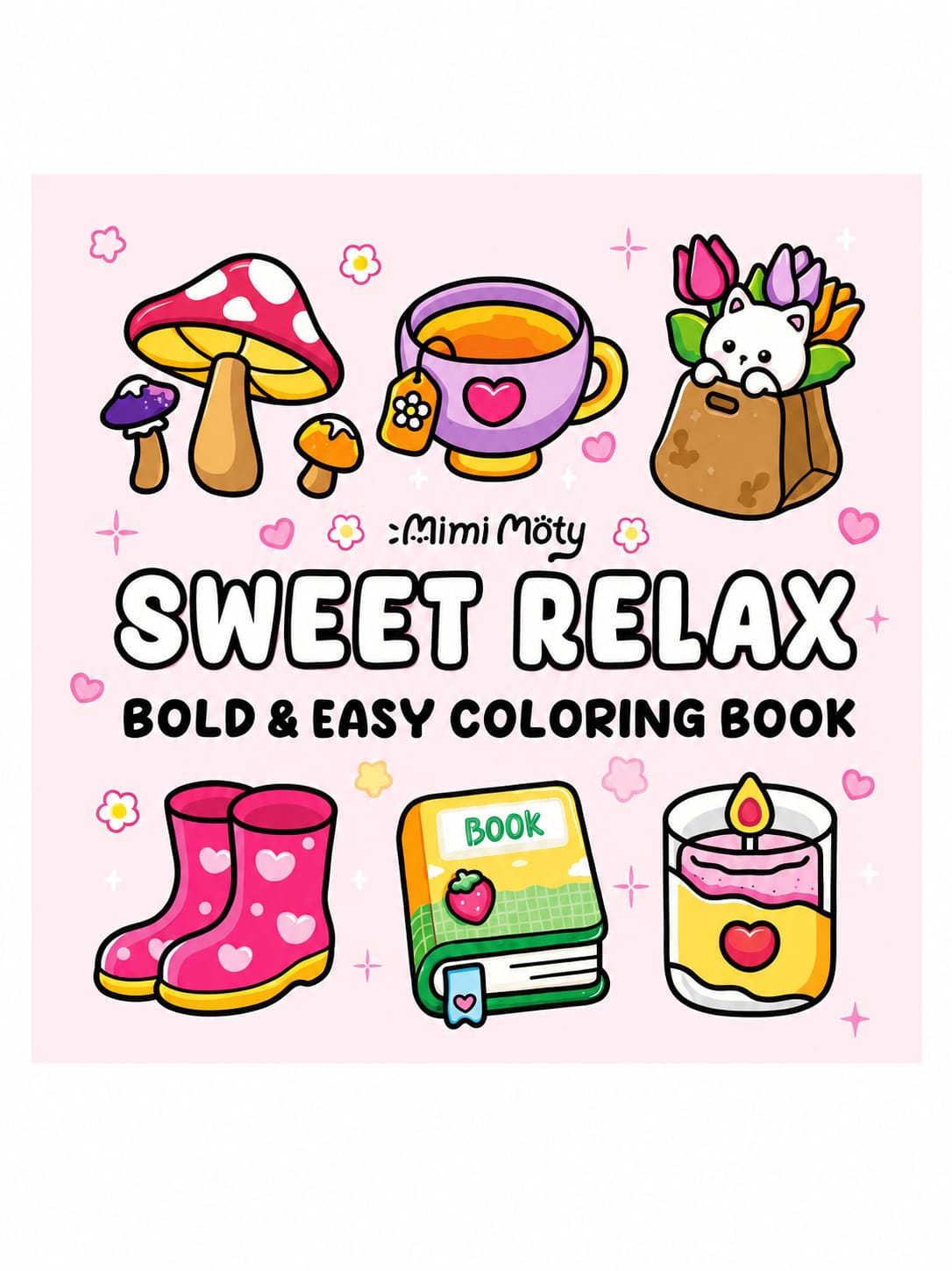 sweet relax–  Coloring Book