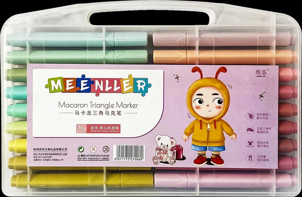 Meenller Felt Tip Pen Set, 36-Color🎨
