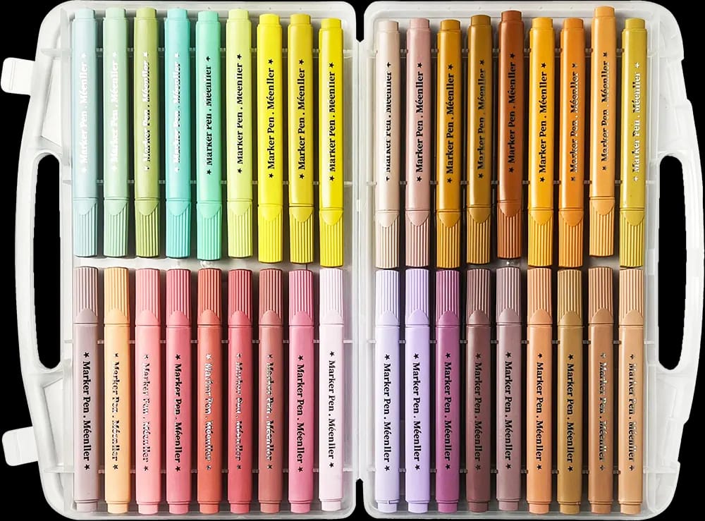 Meenller Felt Tip Pen Set, 36-Color🎨