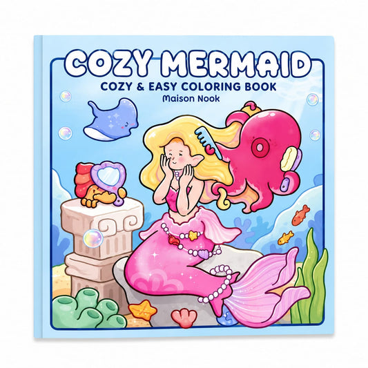 Girl cozy mermaid
