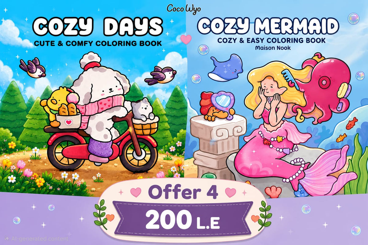 OFFER -2 Coloring books