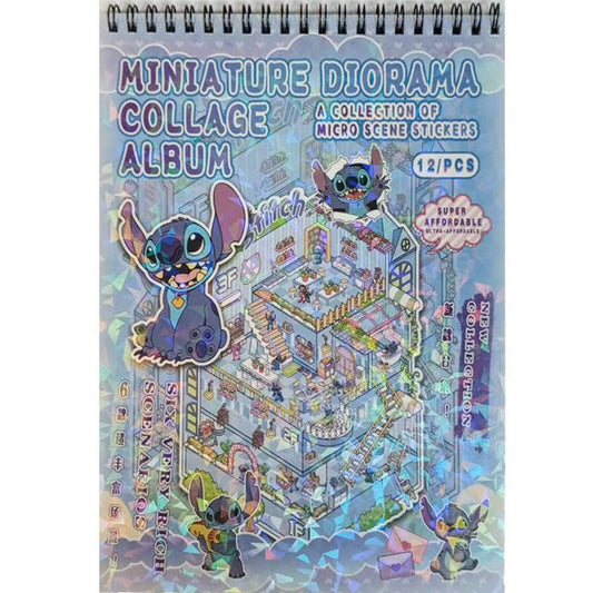 Stitch set 3D Sticker book