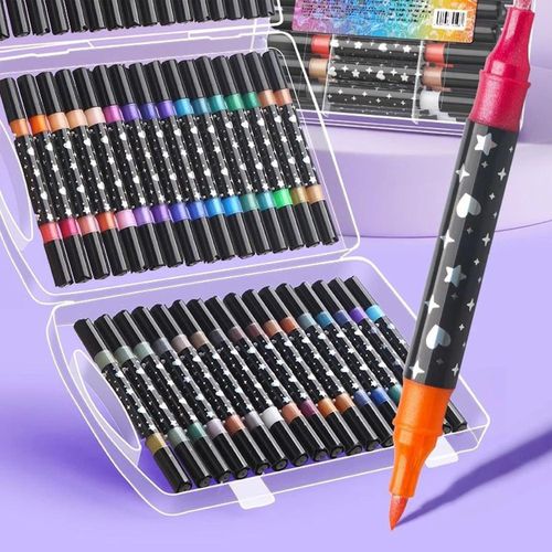 Glitter Color Marker Set – 48 Colors