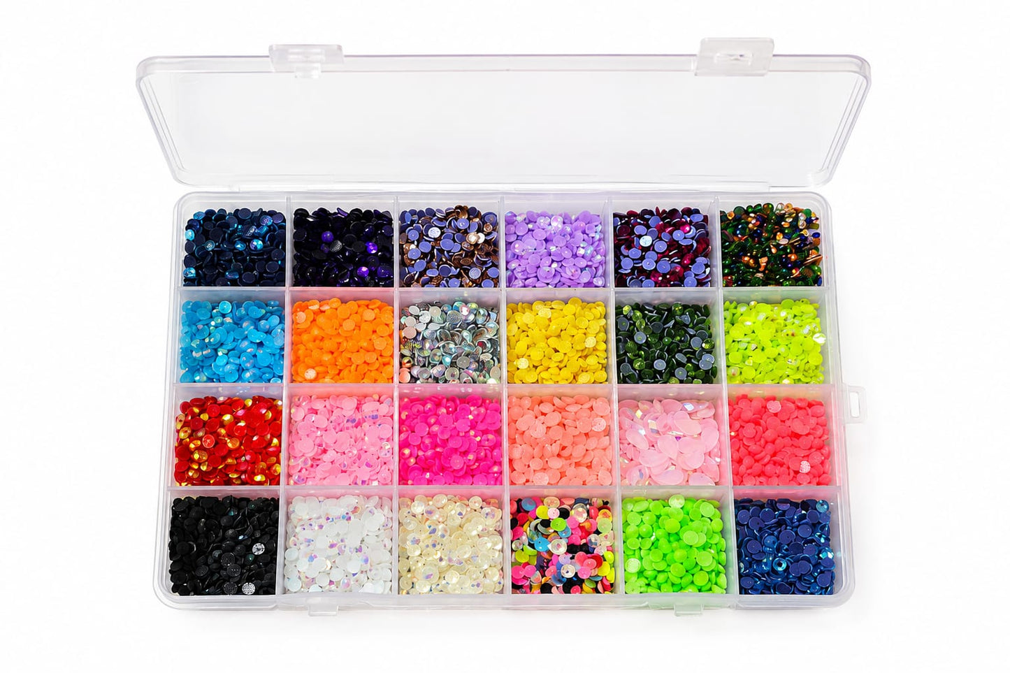 Sparkle Diamond Art Kit – 24Colors ✨